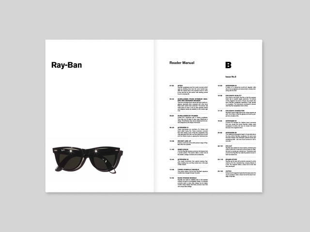 Magazine B ISSUE NO.8 RAY-BAN